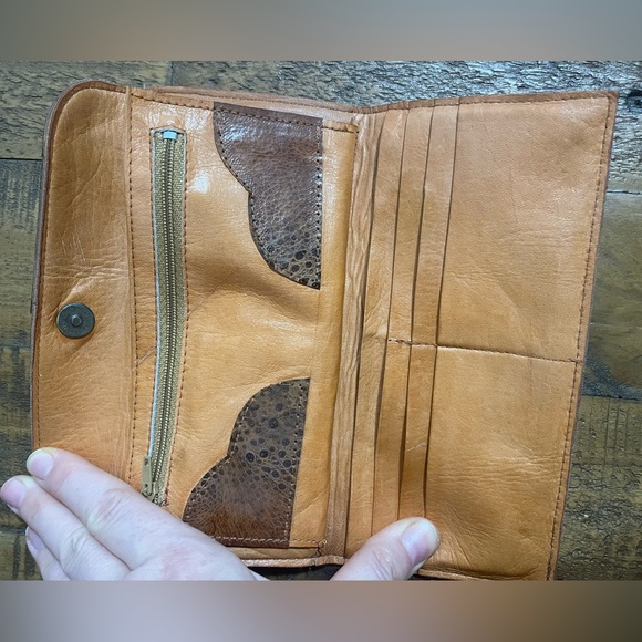 Vintage Genuine Alligator Leather Wallet GORGEOUS or best offer - Picture 9 of 10